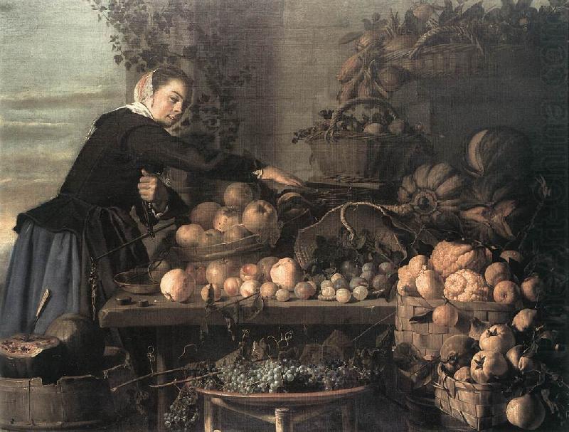 HEUSSEN, Claes van Fruit and Vegetable Seller china oil painting image